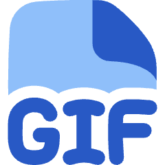 File Gif Icon from Flex Flat Set