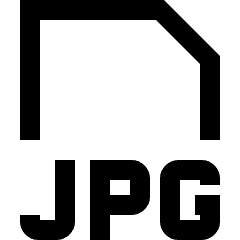 File Jpg Icon from Sharp Line Set