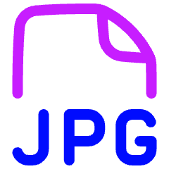 File Jpg Icon from Plump Neon Set
