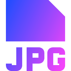 File Jpg Icon from Sharp Gradient Set