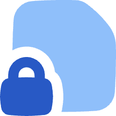 File Lock Icon from Flex Flat Set
