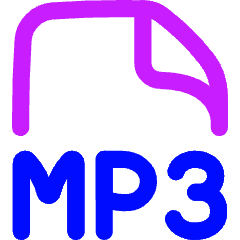File Mp3 Icon from Flex Neon Set