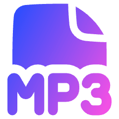 File Mp3 Icon from Plump Gradient Set