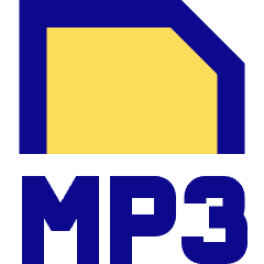 File Mp3 Icon from Sharp Pop Set