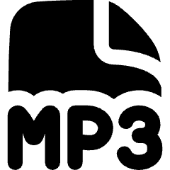 File Mp3 Icon from Flex Solid Set