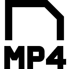 File Mp4 Icon from Sharp Remix Set