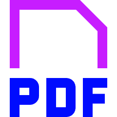 File Pdf Icon from Sharp Neon Set