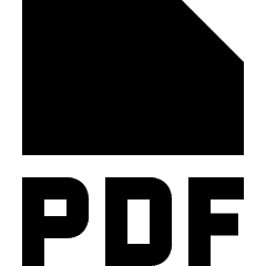 File Pdf Icon from Sharp Solid Set