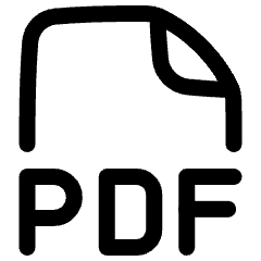 File Pdf Icon from Plump Line Set