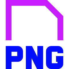 File Png Icon from Sharp Neon Set