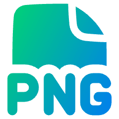 File Png Icon from Plump Gradient Set