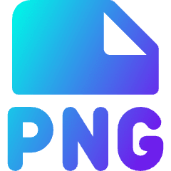 File Png Icon from Core Gradient Set