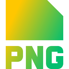 File Png Icon from Sharp Gradient Set
