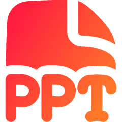 File Ppt Icon from Flex Gradient Set