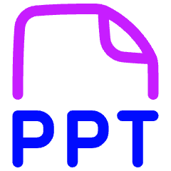 File Ppt Icon from Plump Neon Set