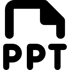 File Ppt Icon from Core Remix Set