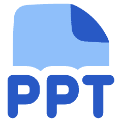 File Ppt Icon from Plump Flat Set