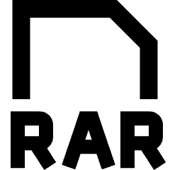 File Rar Icon from Sharp Remix Set