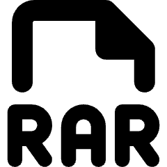 File Rar Icon from Core Remix Set