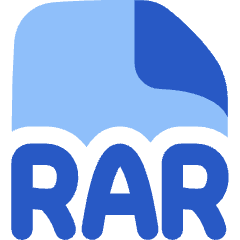File Rar Icon from Flex Flat Set