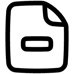 File Remove Icon from Plump Line Set