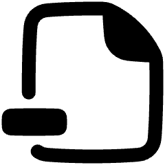 File Remove Alternate Icon from Plump Remix Set