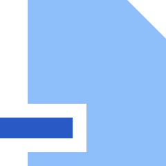File Remove Alternate Icon from Sharp Flat Set