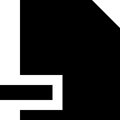 File Remove Alternate Icon from Sharp Solid Set