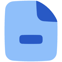 File Remove Icon from Plump Flat Set