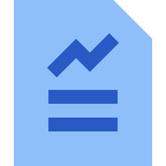 File Report Icon from Sharp Flat Set