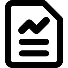 File Report Icon from Core Remix Set