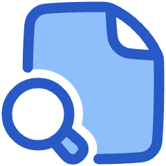 File Search Icon from Plump Duo Set