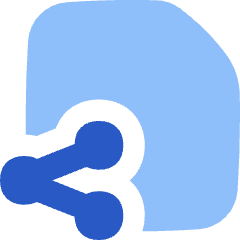 File Share Icon from Flex Flat Set