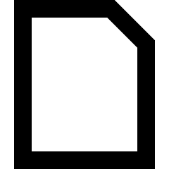 File Solo Icon from Sharp Remix Set