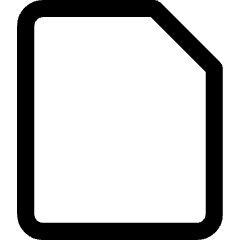 File Solo Icon from Core Line Set