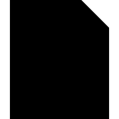 File Solo Icon from Sharp Solid Set