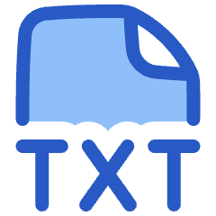 File Txt Icon from Plump Duo Set