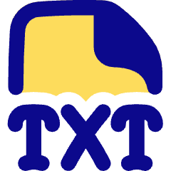 File Txt Icon from Flex Pop Set