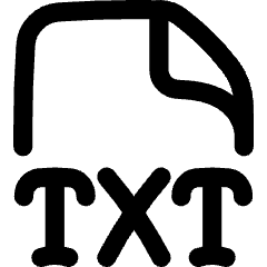 File Txt Icon from Flex Line Set