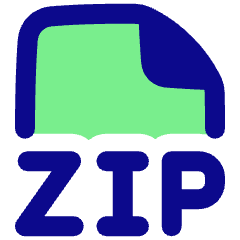 File Zip Icon from Plump Pop Set