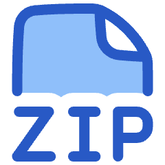 File Zip Icon from Plump Duo Set