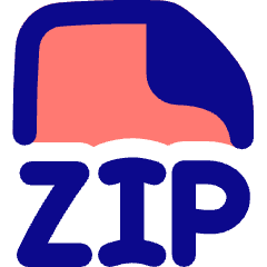 File Zip Icon from Flex Pop Set