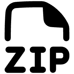 File Zip Icon from Plump Remix Set