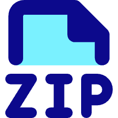 File Zip Icon from Core Pop Set