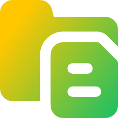 Files And Folders Icon from Core Gradient Set