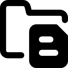 Files And Folders Icon from Core Remix Set