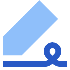 Fill And Sign Icon from Sharp Flat Set