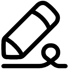 Fill And Sign Icon from Plump Line Set