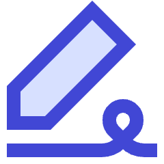 Fill And Sign Icon from Sharp Duo Set