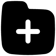 Folder Add Icon from Flex Solid Set